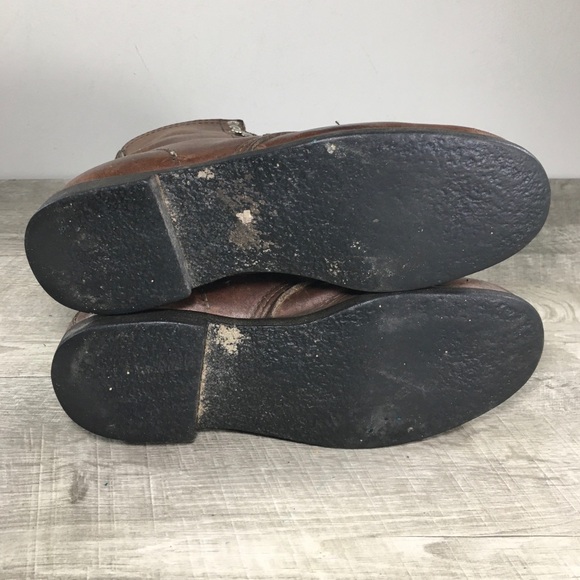 Vintage Red Wing Shoes Leather Combat Punk Goth Grunge Hipster Womens Boots Sz 8 - Picture 8 of 12